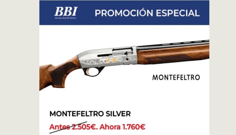 Promoción Benelli Montefeltro Silver